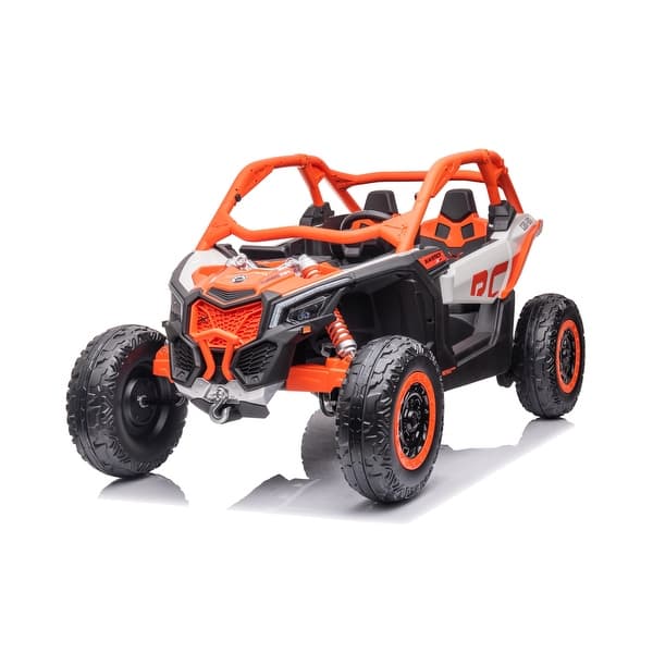 slide 2 of 5, Can Am Maverick UTV 24v 2-Seater Orange