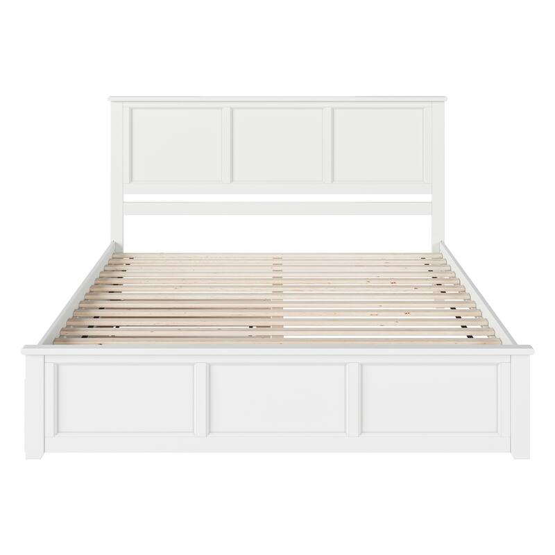 AFI Madison Platform Bed with Matching Footboard & Trundle