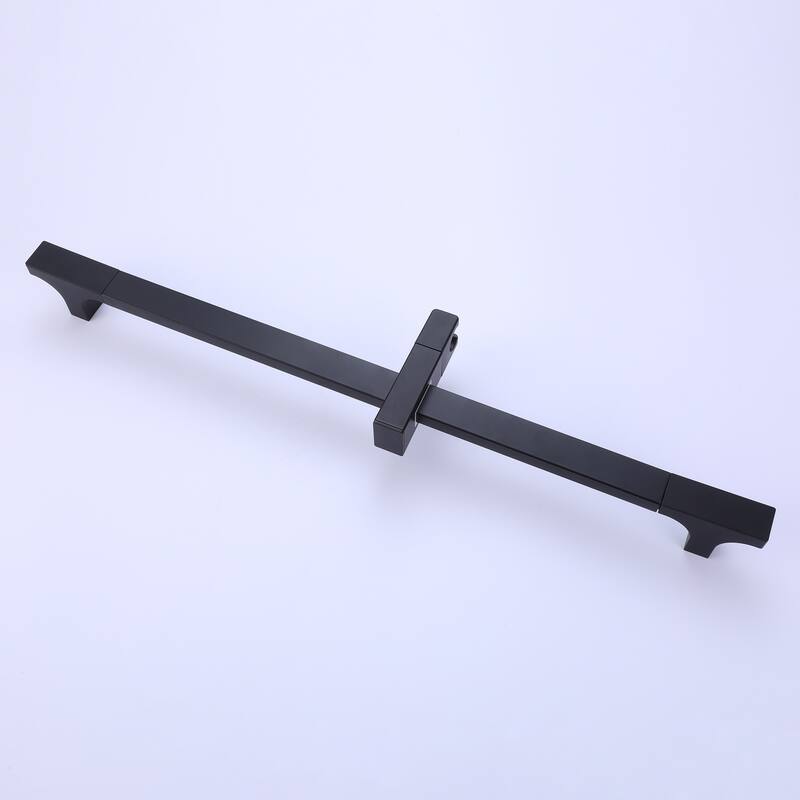 3-Spray Function Hand Shower With Slide Bar Kit In Matte Black