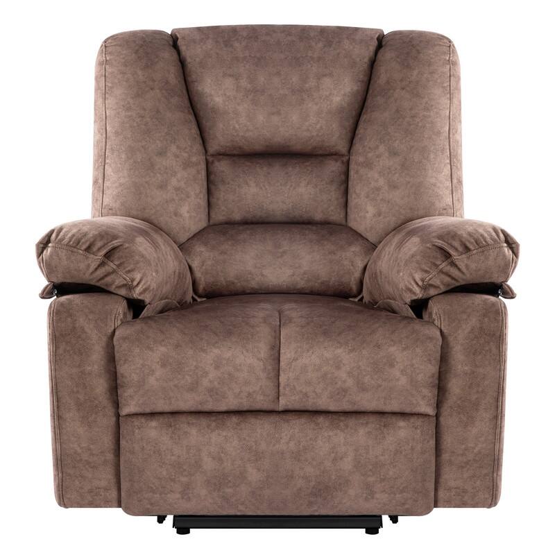 41.33''Wide Heavy Duty Power Lift Recliner - Soft Velvet with Message,Heat and Lift Assist