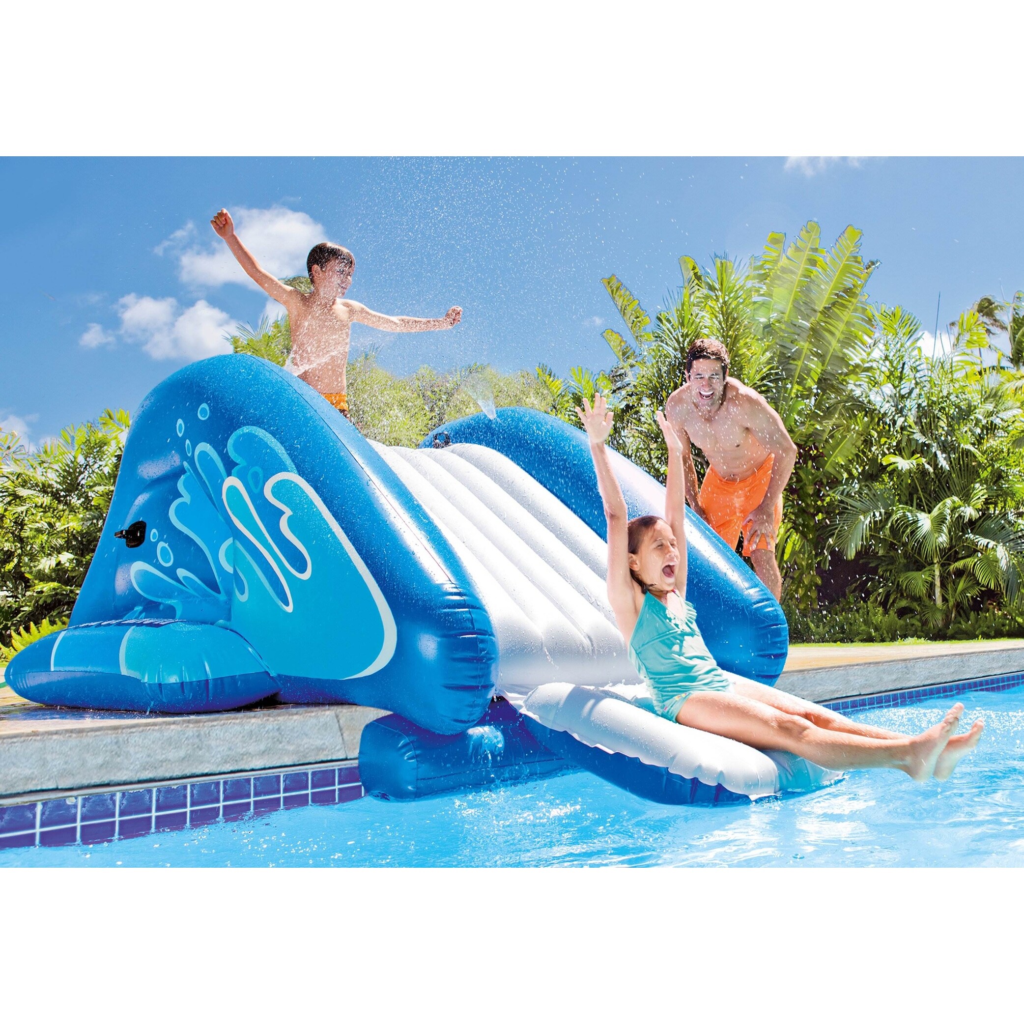 Intex Kool Splash Inflatable Play Center and Adhesive Repair Patch 6 Pack  Kit - Bed Bath & Beyond - 35460859
