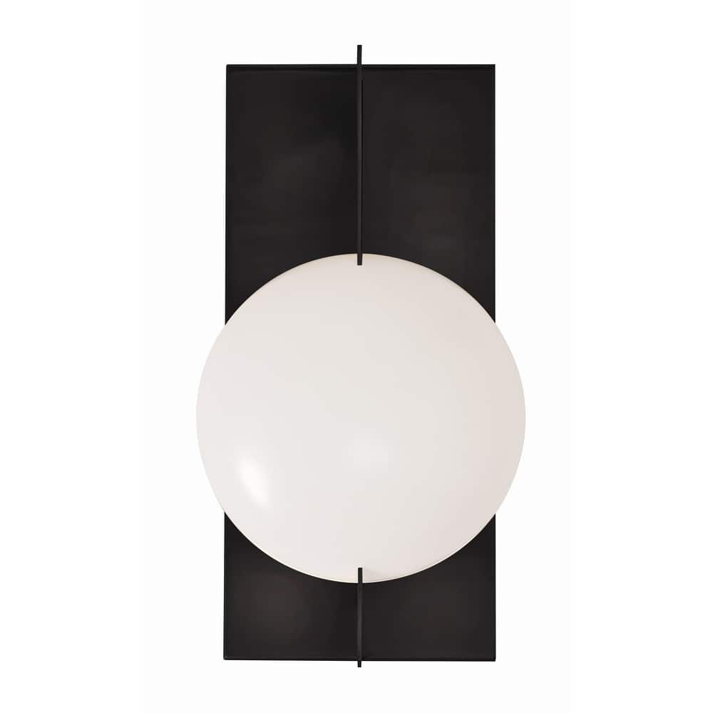 AFX Gates 12" LED Wall Sconce - 4"L x 4"Ext x 5.5"W x 10"H