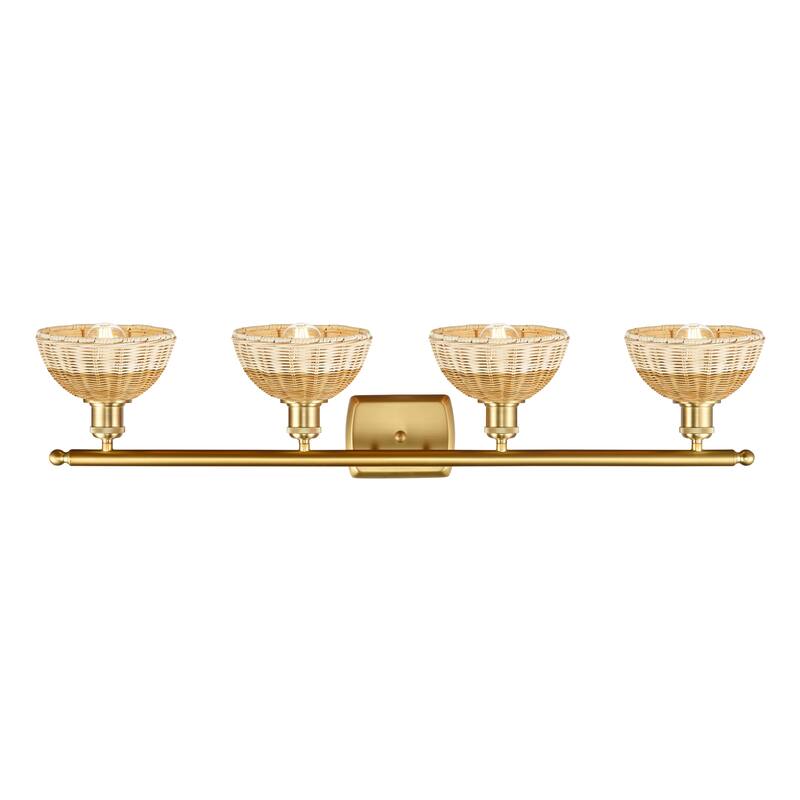 Innovations Lighting Endless Possibilities Ballston - Bristol Natural II - 4 Light 38" Bath Vanity Light