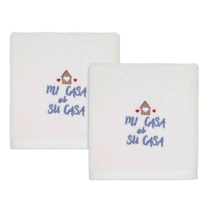 Avanti My House is Your House 2-Pack Hand Towel Set - Hand Towel 2pk Set