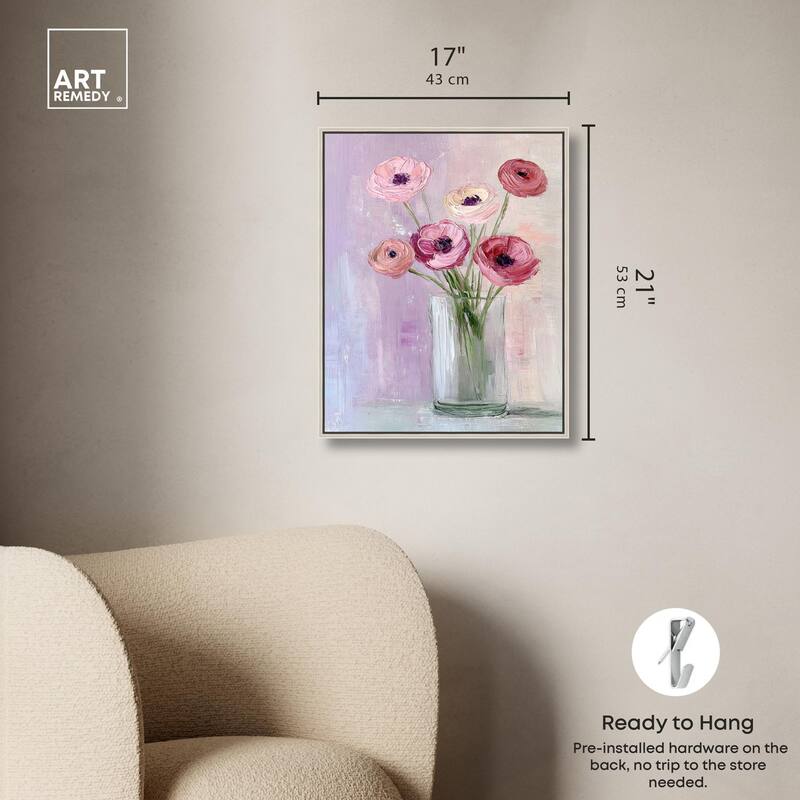 Glass and Grace Canvas by Art Remedy