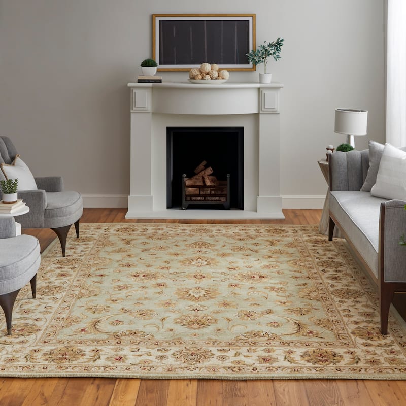 Grand Bazaar Oleg Hand Tufted Oriental Traditional Area Rug