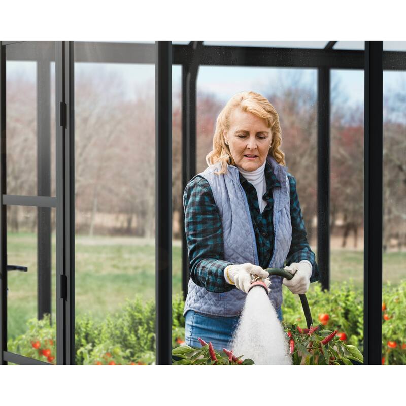 Canopia Aria 10 ft. Black / Clear Greenhouse Kit
