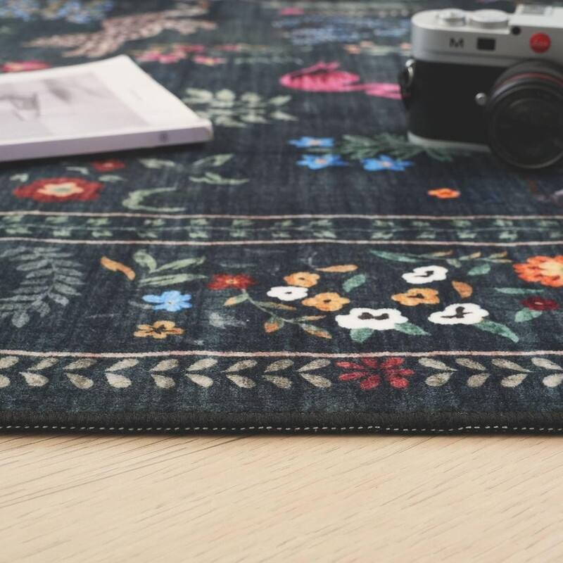 Kitchen Runner Rug Non Slip 2'x10' Long Washable Rugs - 120"L x 24"W