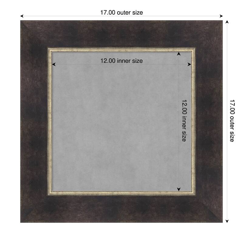 Amanti Art Odin Antique Bronze Framed - 17 x 17 in