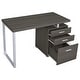 preview thumbnail 25 of 43, Brennan 47-inch 3-drawer Office Computer Desk