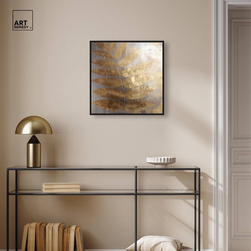 Golden Canopy (II) Canvas by Art Remedy