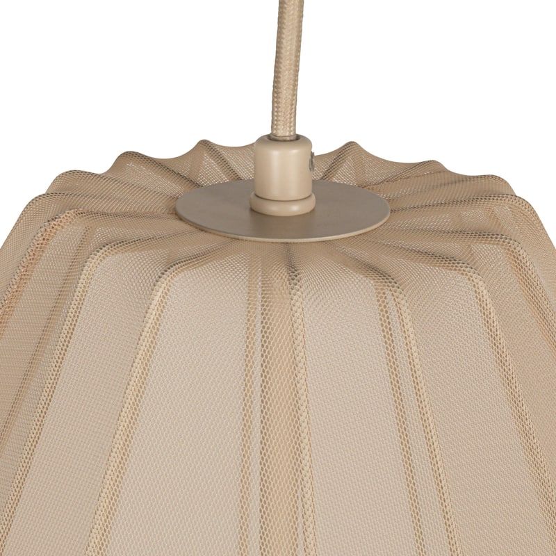 Hanging Cocoon Fabric Pendant Lamp