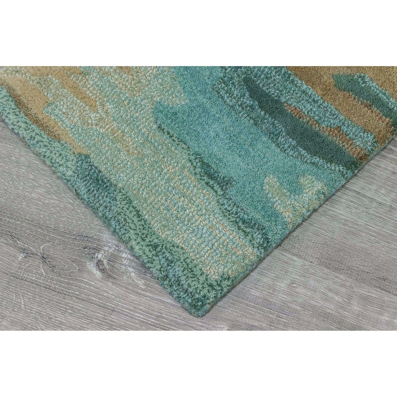 Liora Manne Corsica Waterfall Abstract Indoor Wool Rug