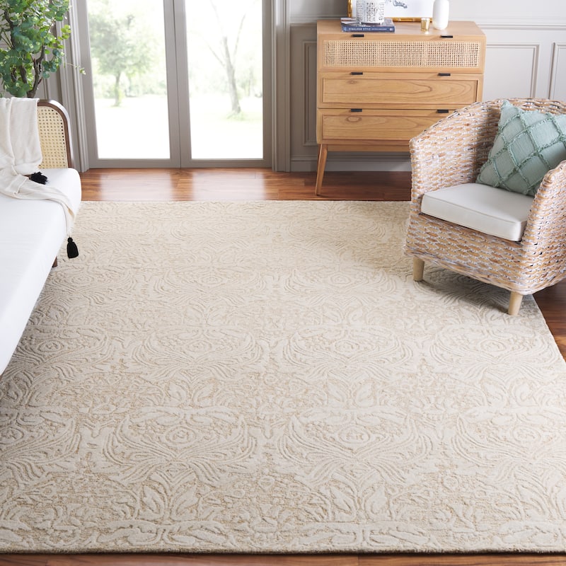 SAFAVIEH Handmade Metro Rakhee French Country Wool Rug