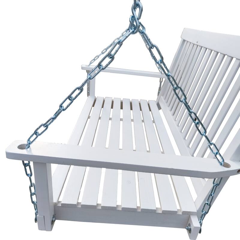 Solid Wood Porch Swing