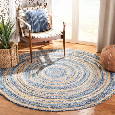 SAFAVIEH Handmade Cape Cod Matilde Coastal Jute Rug