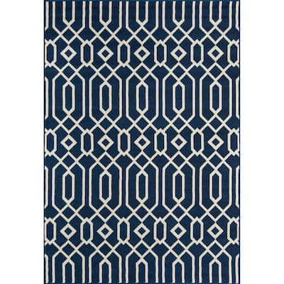 Momeni Baja Links Geometric Trellis Outdoor Area Rug