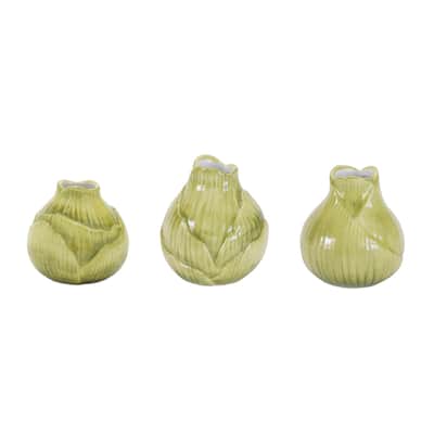Stone Flower Bulb Vase (Set of 6)