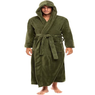 Mens Robe with Hood