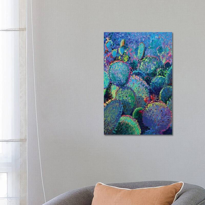 iCanvas "Cactus Refractus" by Iris Scott Canvas Print - 26x18x1.5