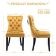 preview thumbnail 54 of 69, Solid Wood Velvet Upholstered Dining Chair Set of 6