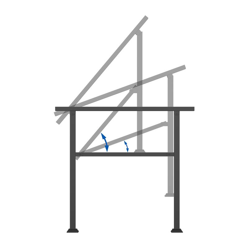 Premium Aluminum Handrail for Step Indoor Outdoor Three Size Available
