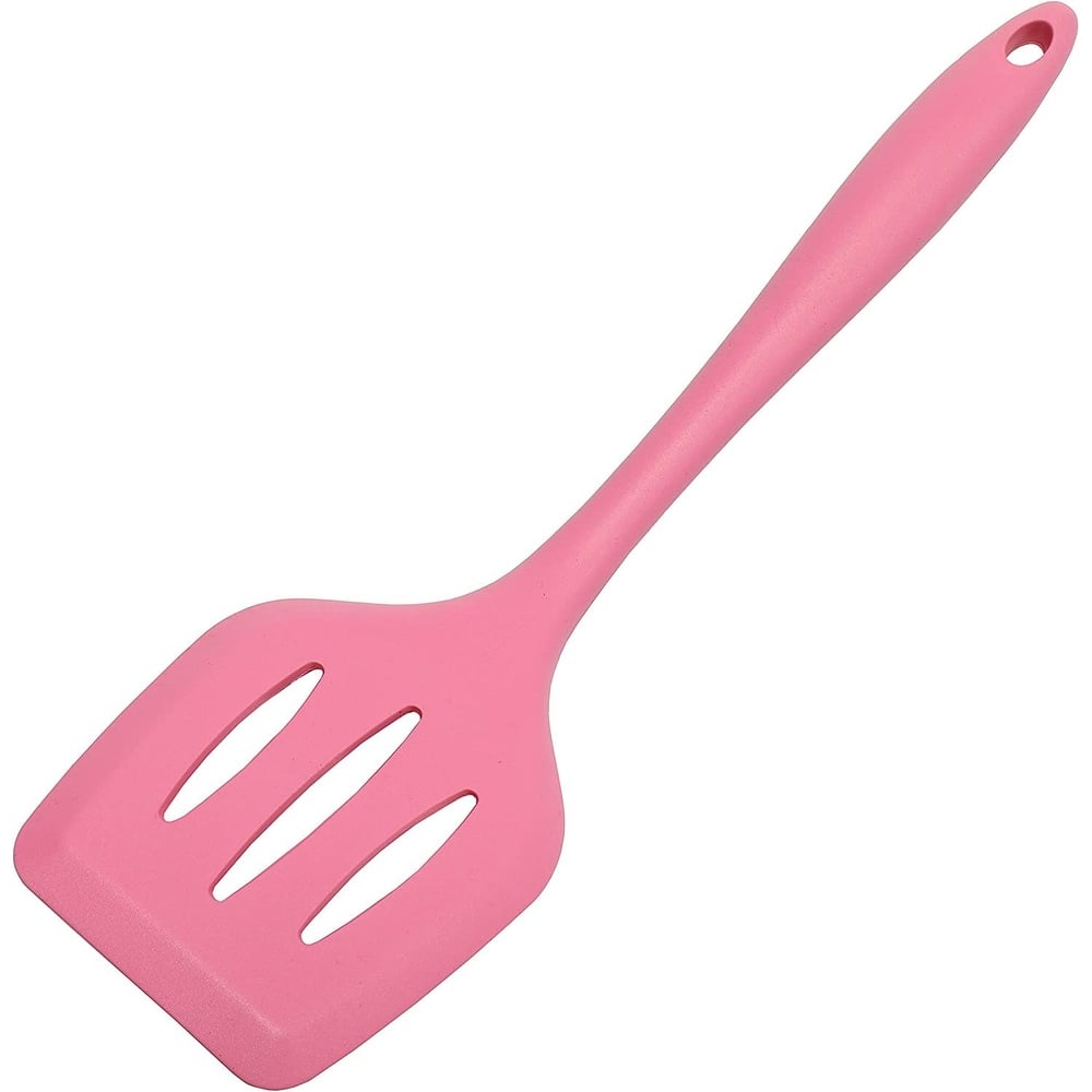 Chef Craft 12" Premium Heat Resistant Silicone Slotted Turner Spatula