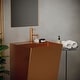 preview thumbnail 10 of 11, Karran Tryst KBF460 Single-Handle Single Hole Basin Bathroom Faucet with Matching Pop-up Drain