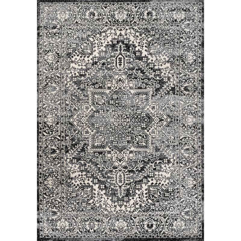 JONATHAN Y Traditional Persian Vintage Medallion Area Rug