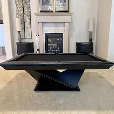White Billiards Kyoto Modern Slate Pool Table