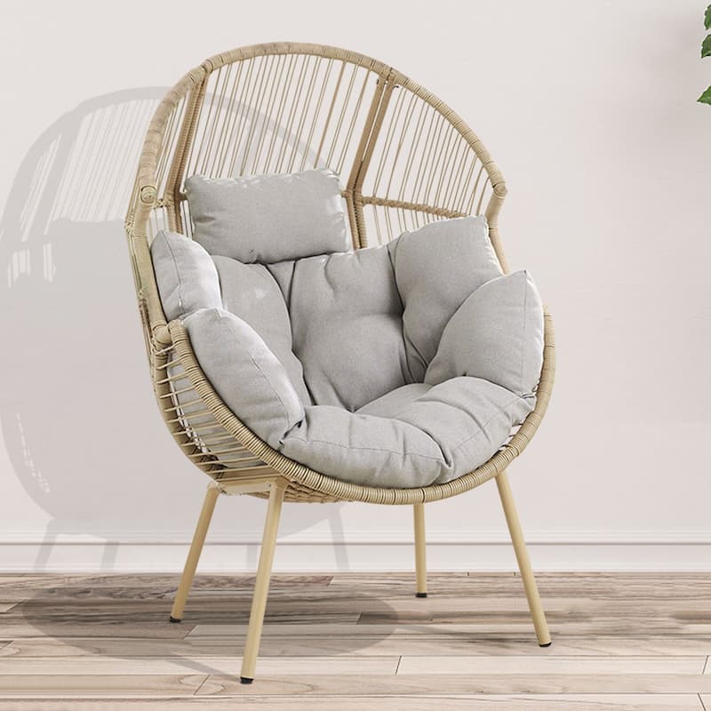 Pocassy Outdoor Egg Chair Garden Funiture