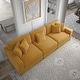 preview thumbnail 86 of 132, Corduroy Couch Modular Sectional Sofa with Pillows