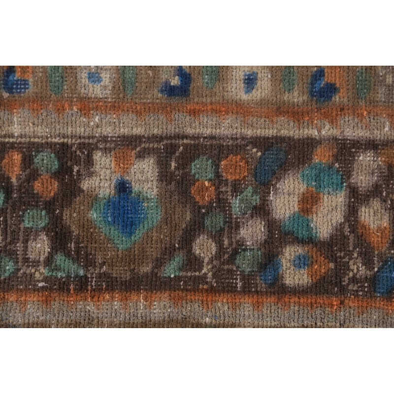 Blue Medallion Tabriz Persian Area Rug Handmade Oriental Wool Carpet - 6'5"x 9'5"