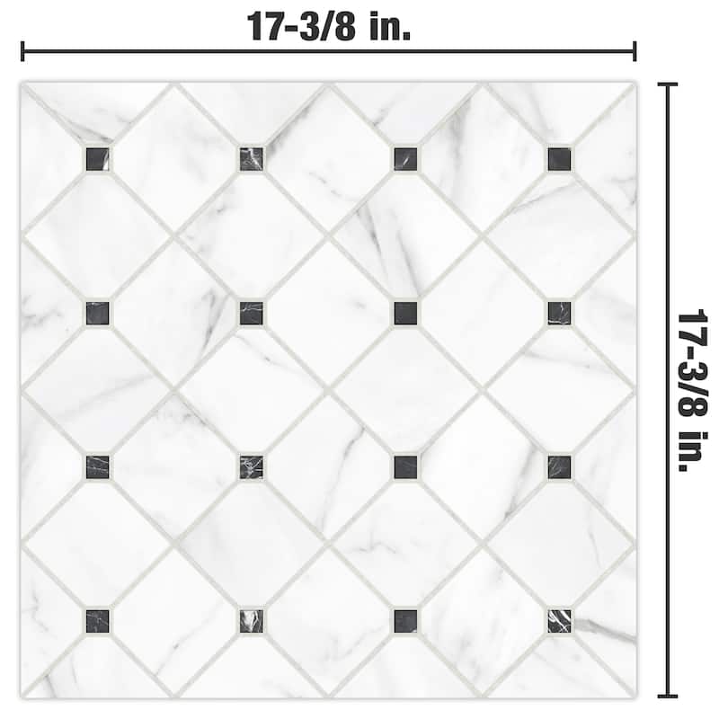 Merola Tile Tuscany Siena 17-3/8" x 17-3/8" Porcelain Floor and Wall Tile