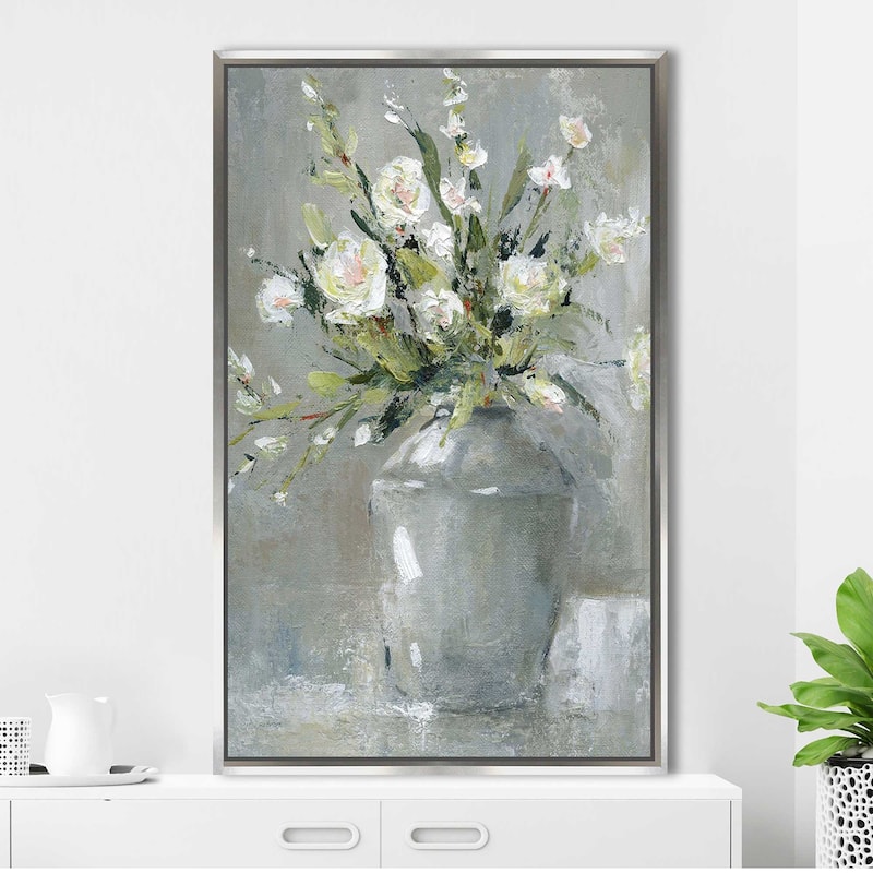 "Country Bouquet II" by Carol Robinson Print on Floating Canvas