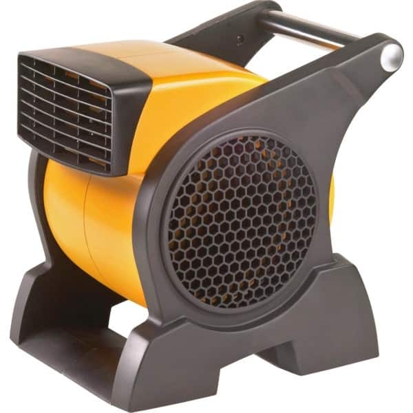 Lasko 4900 Pro-Performance High Velocity Utility Fan with Integrated Power  Outlets - black/yellow - Bed Bath u0026 Beyond - 14690302