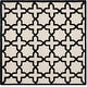 preview thumbnail 162 of 183, SAFAVIEH Handmade Cambridge Trudie Geometric Wool Rug 6' Square - Ivory/Black - Square