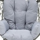 preview thumbnail 13 of 35, Moasis Cushioned Egg Chair with Rocker, PE Wicker