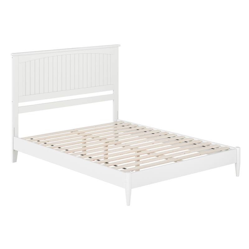 Naples Solid Wood Low Profile Platform Bed