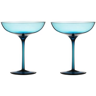 Berkware Set of 2 Luxurious and Elegant Coupe Cocktail Glass