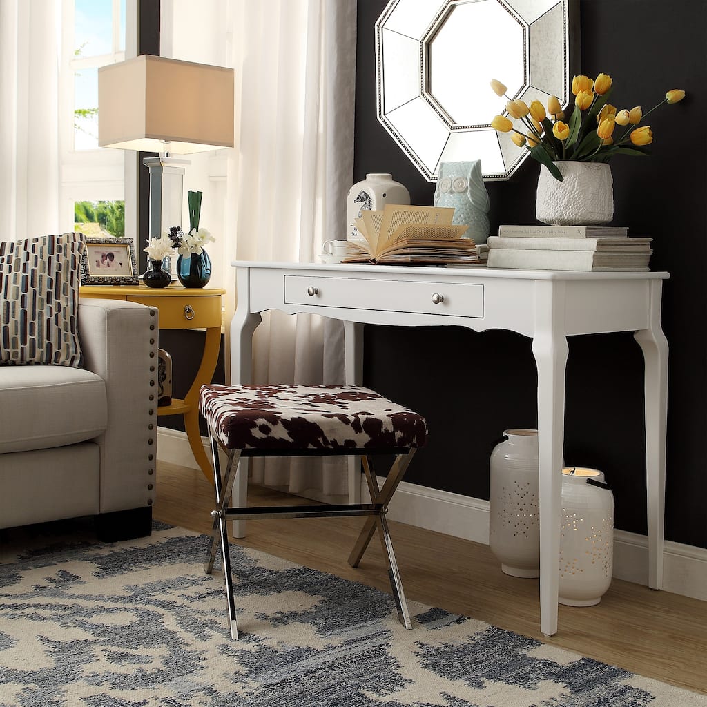 Daniella 1-drawer Wood Accent Office Writing Desk by iNSPIRE Q Bold