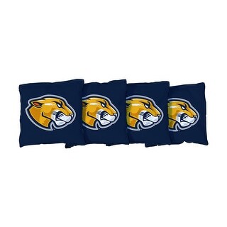 Massachusetts College of Liberal Arts Trailblazers Navy Cornhole Bags