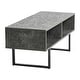 preview thumbnail 11 of 26, Household Essentials Rectangular TV Stand Coffee Table and Storage - 15.8"L x 39.4"W x 15.8"H