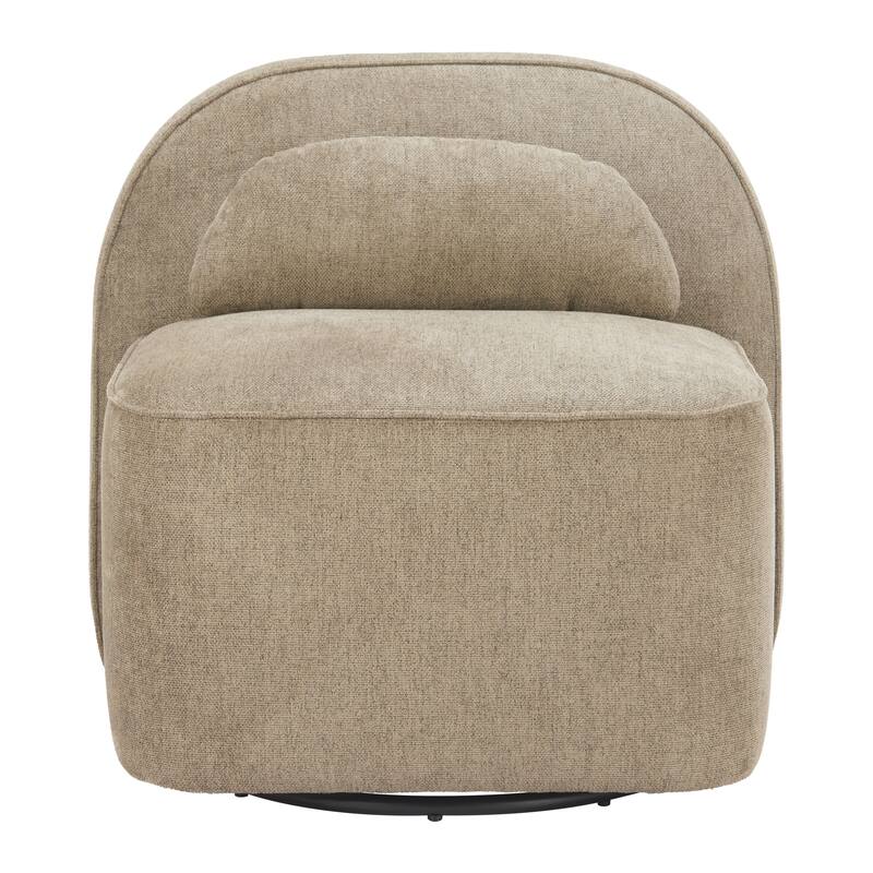 Kakao Swivel Chair Olive Brown