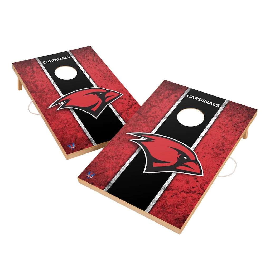 Vintage University of Incarnate Word Cardinals Regulation 2x4 Cornhole Set
