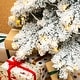 preview thumbnail 57 of 131, Glitzhome 6FT/7.5FT/9FT/11FT Snow Flocked Pre-lit Artificial Fir Christmas Trees