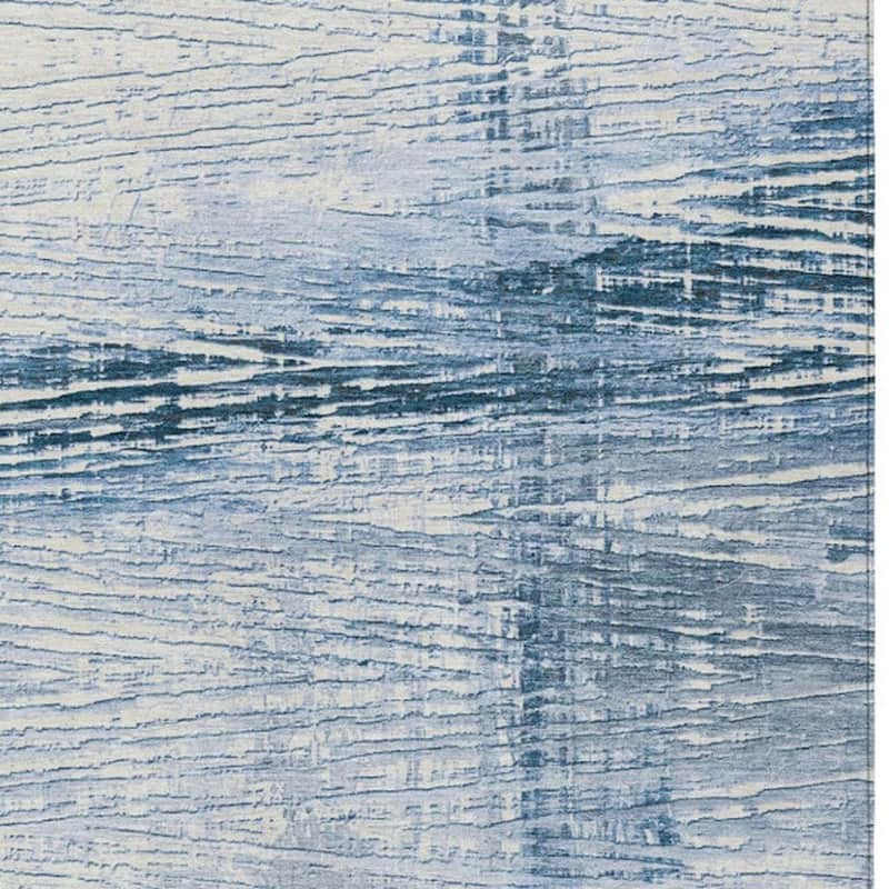 HomeRoots Striped Transitional Rectangle Outdoor Rug