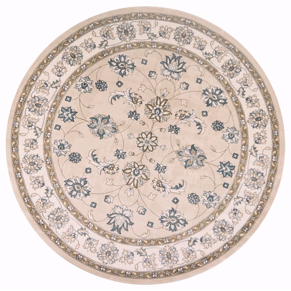 Domani Avon Elegant Traditional Scroll Rug