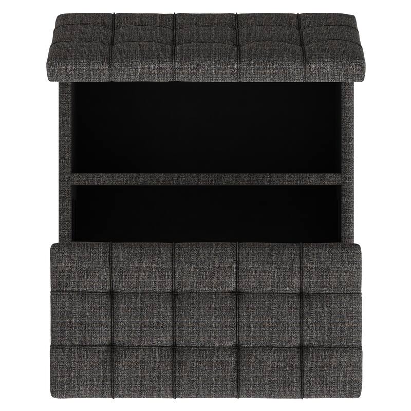 WYNDENHALL Elliot 30 inch Wide Transitional Square Table Ottoman