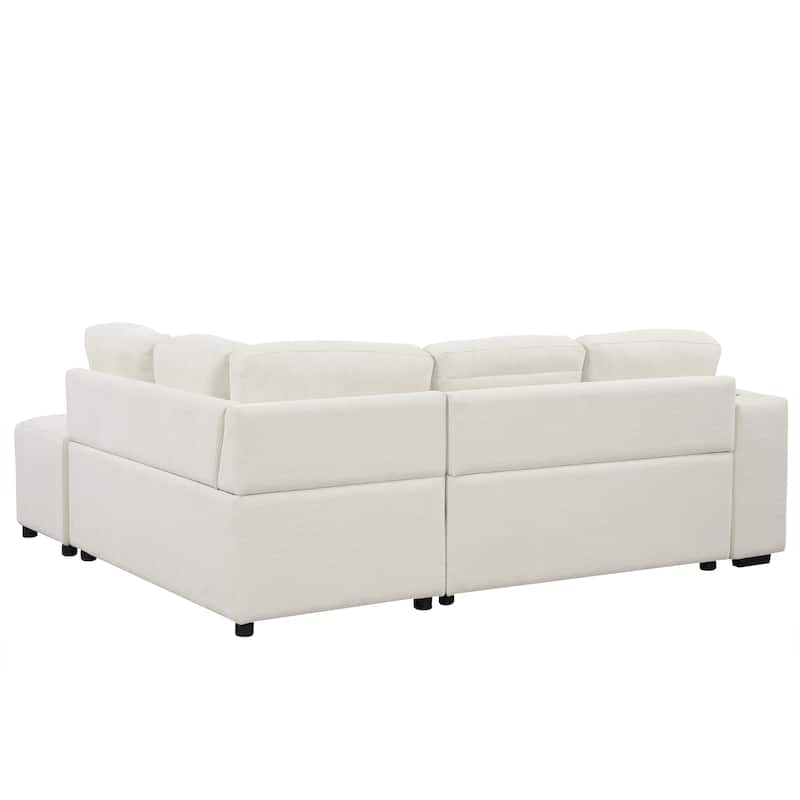 Sectional Sofa L-shaped Sofa Couch Pull-out Sofa Bed